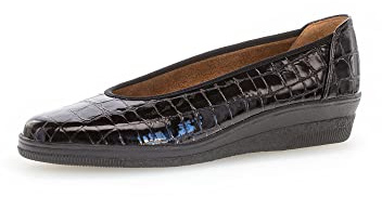Gabor Women Court Shoes, Ladies Wedges,Wedge Heel,Classic,Elegant,Comfortable,Business Shoe,Office,Black (Schwarz) / 97,38.5 EU / 5.5 UK