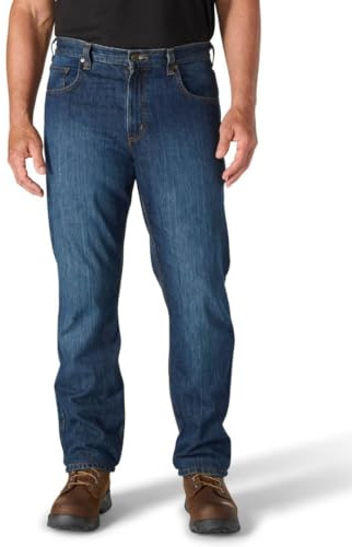 Carhartt Men's Relaxed Straight Jean, Deep Creek, W33 x L30
