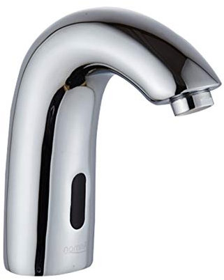 Hochwertig Wasserhahn，Automatik Infrarot Sensor Wasserhahn，Warm- und Kaltwasser Wasserhahn，Waschtischarmatur，Wasserfall Waschbecken Armatur，für Schulen，Hotels，Messing