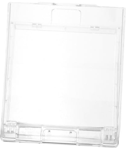 IWOWHERO Wasserdichte Klingelabdeckung Transparente Schutzabdeckung Für Türklingel Splashproof Und Regenfest Ideal Für Außenbereiche Schützt Vor Witterungseinflüssen Und Sorgt Für