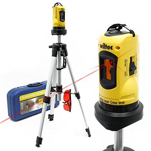 Niveau laser rotatif auto-nivelant avec trépied 1,2m pour la mesure des angles et surface