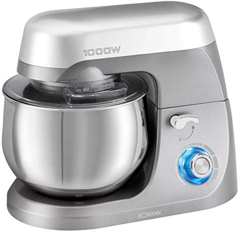 Bomann KM6009CB Robot amasador 1000 vatios Amasadora/batidora 5 litros Titan