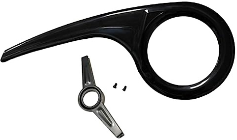 Roadoor 1 Jeu de Protection de chaîne de vélo 40 T à 46 T, Universel en Plastique Non déformable Couverture de chaîne de vélo Couverture de pignon Bord Lisse Besoin de percer Vous - même Noir