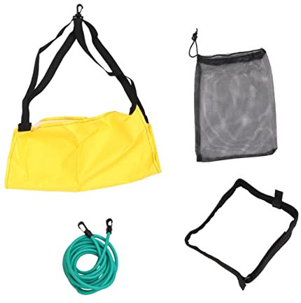 ABOOFAN Satz im Gurtzeug Schwimmen Leine für Kinder Spielzeug kinderleine Widerstandstraining Schwimmen Schwimmwiderstandsausrüstung Erwachsener Widerstandsband Elastisches Seil einstellen