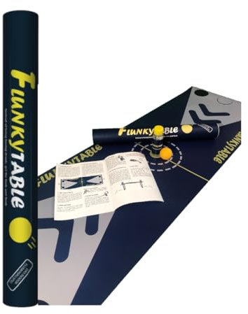 Arkanum FLUNKYTABLE - Das ultimative Partyspiel ab 16/16+/ für Erwachsene, Indoor Flunkyball, Trinkspiel für zu Hause und Partys, Partyspiel für 2-6 Spieler