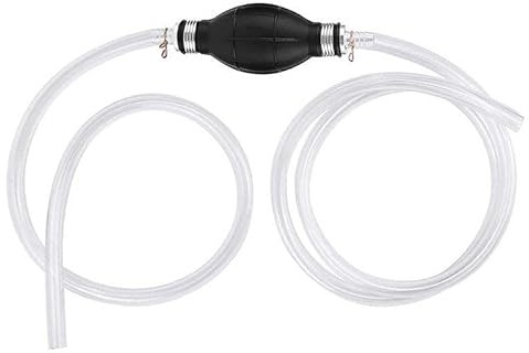 Bomba Extractora Aceite Coche Bomba Gasoil Diesel 12V 80W Bomba Para Gasóleo Bomba Aceite Extraccion Coche para Automóviles/Motocicletas/Barcos/Carava Incluye Instrucciones (Manual - no eléctrico)