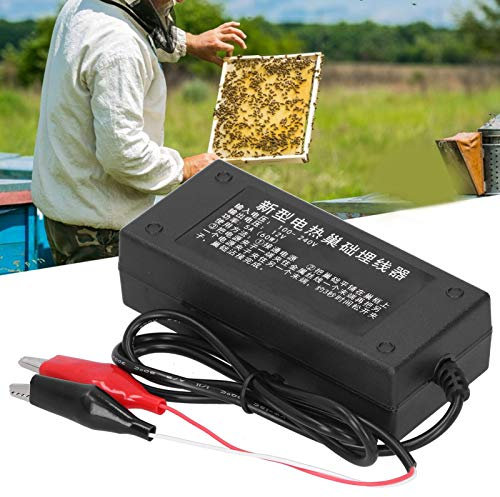 Beehive Frames Embedder, Elektro Beehive Bettungsheizgerät Embedder zum Einlöten von Mittelwänden, Bienen Installer Werkzeuge Imkereibedarf Bienenzubehör