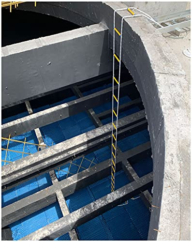 AiQima Escalera de Cuerda para Adultos, Escaleras de Emergencia Escalera de Escape en Caso de Incendio Escalera de Seguridad Resistencia Al Desgarro Escape de Ventana Y Balcón con Ganchos 3M 5M 8M 10M