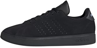 Adidas Uomo Advantage 2.0 Shoes, Core Black/Glow Blue/Carbon, 44 2/3 EU