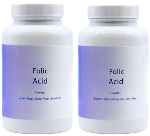 Folic Acid, Support for Normal Language Development, 2 pcs | leucovorin; aid language growth; boost cognitive wellness; support healthy development; easy mix food drinks