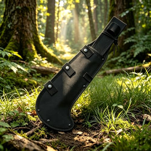 Universal Oxford Canvas Sickle Sheath, Sickle Knife Sheath, 1Pcs Camping Knives Sleeves, Case Edge Guards Blade Protectors, Tool Protective Cover for Camping Outdoor Use