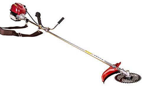 FACAI Schnurlose Heckenschere,Heckenschere Benzin,Hochleistungs-Seiten-Benzin-Rasenmäher Paddy-Feldbürstenschneider Garden Agricultural Weeding Machine