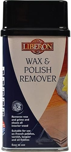 Liberon Furniture Wax and Polish Remover - Furniture Wood Cleaner - 500ml
