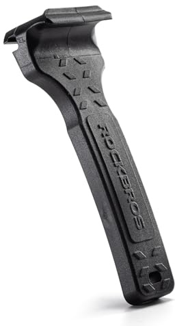 ROCKBROS Tyre Lever Bicycle, Bicycle Tyre Changing Tool, Ultralight and Robust, Bicycle Tool On the Go 2-in-1, Bike Multitool for MTB, Road Bike and City Bike