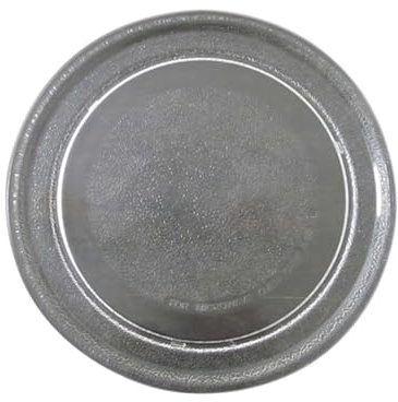 Piatto girevole di ricambio per microonde da 24,4 cm/25,4 cm, piatto girevole in vetro per microonde