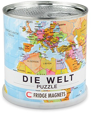 Extragoods Welt Puzzle Magnets Deutsch