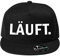 Läuft Baumwolle Baseball Cap, Basecap - Unisex Kappen, Sport, Reisen, Style - Baseballkappe Kappe, Mütze (408-Cap5P-1Schwarz)