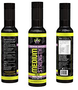 Black Seed Oil Cold Pressed 250ml Medium Strong from Pure Virgin Organic Blackseed Nigella Sativa Seeds Oil with a Free Sachet of Raw Honey- Premium Quality Black Cumin Seed Oil Priddyfair Nutrition