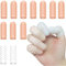 NEODTX Fingerschutz Silikon 12pcs Fingerkuppenschutz,Fingerlinge Silikon Daumenschutz,Bei Blasen,Fingerknacken Lindert Schmerzen Fingerkappen,Fingerarthritis Fingerschutz Fingerlinge