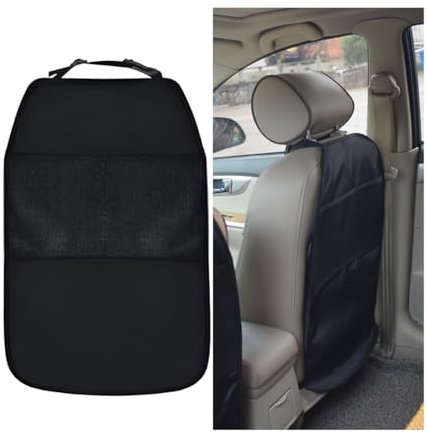 JNNJ 2 Pièce Protections Dossier De Siège Voiture, Organiseur Siege Auto, Organisateur Étanche De Voiture pour Impermérable Et Saleté, Universel Protections De Sièges Arrière Voiture(67×43.8cm)