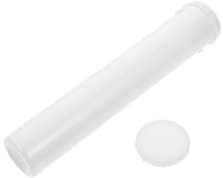 PHENOFICE 1Stk Eiszapfen box Tablett zur Herstellung von Eisröhren Whisky-Eisbereiter Eiskühlrohr eiswürfelkühler eiswürfel kühler Formgebungskoffer für Eissäulen Eissäule Eimer Plastik Weiß