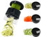 SUREWIN Spiralizer for Vegetables, Zucchini Noodles Spaghetti, 3 in 1 Spiralizers, Cucumber Cutter for Spaghetti, Courgette Spiralizer, Spiral Cutter, Vegetable Slicer-Balck