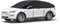 Walser Abdeckplane Auto All Weather, Abdeckplane wasserdicht, 100% wetterfeste Auto Abdeckplane, Autoabdeckung Outdoor, Auto Abdeckplane wasserdicht, Autoplane Halbgarage Größe 6 Kombi schwarz