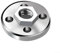 Gdfnmogo Plaque de pression en métal, pour meuleuse d'angle de type 100, outil de montage d'écrou hexagonal, avec encoches de 30 mm de diamètre, filetage de 10 mm (1 pièce)