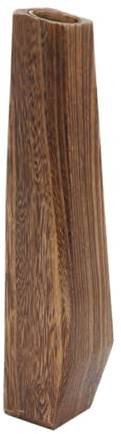 Vasi in Legno per Decorazione,Vaso Alto Rustico in Legno - Decorazione per Casa Tavolo Mensola Ingresso Interno Soggiorno Sala da Pranzo Scrivania Esterno Centrotavola