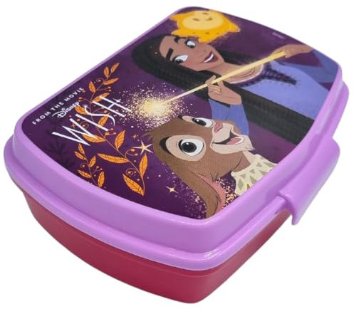 Stor, Wish Boîte à Déjeuner, Porte-Goûter Scolaire pour Enfants, Lunchbox Portable pour Déjeuner, Repas ou Goûter, 17x14x6 CM