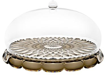 Guzzini - Vanity, Set tortiera, fumo, in Bio-based SAN e Bio-based SMMA - TERRA