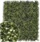 KRUMAD Künstliche Pflanzenwand 60x40 cm, Wandpaneel Buchsbaum, Green Wall, Pflanzenwand Balkon, Kunstpflanze Wandpaneele, Geruchlos, Dunkelgrün (1, Rechteckig)