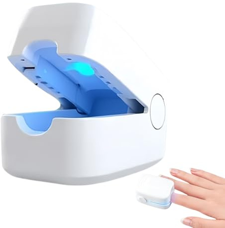 Nettoyage Mycose Ongles - Appareil Soin Antifongique | Élimination Champignon Ongulaire | Thérapie Domicile Portable Pour Orteils Et Mains | Machine Réparation Antimycosique 7 Minutes Quotidien
