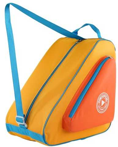 HEXIFUL Skate Bag for Ice, Inline, Roller & Quad Skates - Kids & Adults