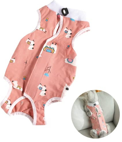 CGLRybO Katzenbody Nach Op Kastration Haustier-medizinisches chirurgisches Hemd Operationsgenesungsanzüge für Katzen