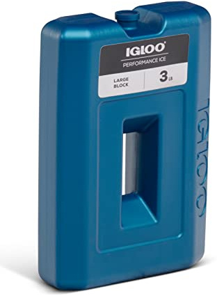 Igloo Performance Ice Blocks, Reusable Ice Packs for Coolers, Long Lasting Cold Freezer Packs, Cold Packs for Coolers, Camping, Fishing, Road Trips