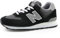 New Balance Herren 574 Sneaker, Schwarz, 44 EU