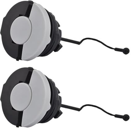 CGEAMDY 2 Stück öl Benzin Diesel Einfülldeckel, Gas Kraftstoff öl Benzin Diesel Tankdeckel Für MS250, Für Kettensäge Freischneider Heckenschere Astschere(Tankdeckel)