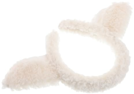 FRCOLOR Cerchietto Per Con Orecchie Di Agnello Copricapo Con Orecchie Di Animali Di Peluche Cerchietto Per Con ie Di Animali Per Con ie