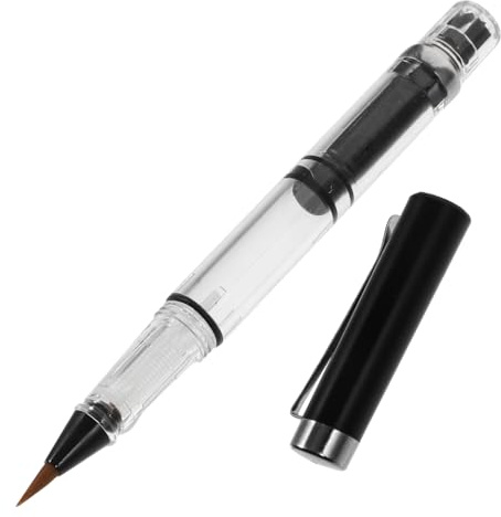 OSALADI Bolígrafo De Caligrafía China Con Pincel Para Escritura Y Pintura Pluma Tipo Pincel Recargable Para Artistas Y Calígrafos
