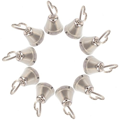 Healifty 10 Piezas Sujetador de Mesa con Forma de Campana de Metal para Bodas y Mesas Porta Números Marcadores de Posición para Fiesta Boda Estilo Aleatorio
