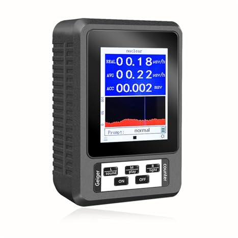 XR-1 Bärbar Geigerräknare Kärnstrålningsdetektor Personlig Dosimeter Marmor Tester Röntgenstrålningsdosimeter
