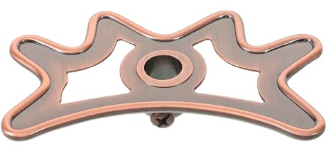 Homoyoyo Tête de Pont de Billard Métal Portable Rouge Cuivre, Appui de Pont de Queue Ergonomique pour Compétition et Loisirs, Accessoire Stable et Léger pour Tables de Billard, Outil