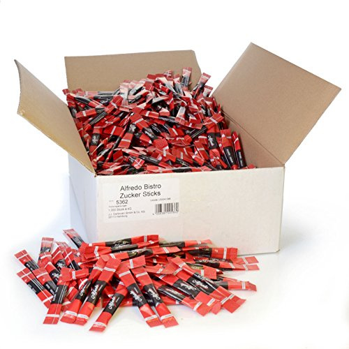 Alfredo Zuckersticks 1000 x 4g Bistro Zucker