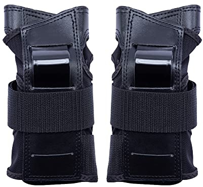 K2 Skates unisex Inline Skate K2 PRIME PAD SET SLIM, med handledsskydd, armbågsskydd och knäskydd, svart – blå, 30E1414