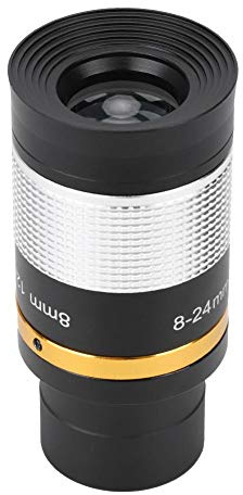 Tangxi Telescope Eyepieces 1.25 Inch 8-24mm Zoom Eyepiece Professional Metal Multi Coated Optic Zoom Eyepiece Telescope Lens for Star Watching Astronomical