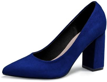 Escarpins élégantes à talons pour femme - Pieds larges - Chaussures de mariage - Chaussures de danse d'été confortables - Chaussures basses pour femme - Chaussures traditionnelles - Talons hauts pour