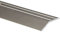 2M Ramp Edge Carpet 45x16mm Aluminium Door Trim Wooden Laminate Floors at Different Levels TMW Profiles (Anodised Silver)