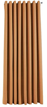 Gardinenbox Newyork 201920600 - Cortina Opaca (245 x 295 cm), Color Naranja