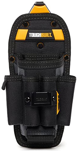 ToughBuilt – Technikertasche mit 10 Fächern (medium) – 14 Fächer und Schlaufen, drei verstellbare Holster, zuverlässiger Werkzeughalter für mehrere Werkzeuge – (TB-CT-36-L6-DE)